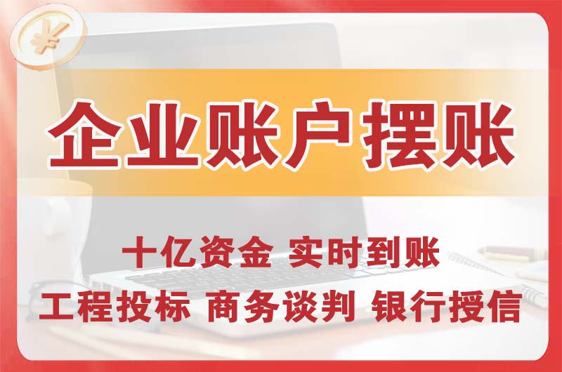 自贡企业账户摆账